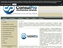 Tablet Screenshot of consulpro.it